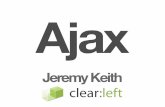 Ajax - Jeremy Keithadactio.com/extras/slides/ajax.pdf · Ajax mashups. Sapir–Whorf hypothesis word “It’s really several technologies, each ... “The name is shorthand for Asynchronous