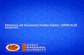 History of Ancient India Upto 1000 Aebooks.lpude.in/arts/ba/year_1/DHIS101_HISTORY_OF... · 2017-07-13 · J To understand the political developments, imperialism and monarchial polity
