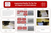 Augmented Reality Tic-Tac-Toe - Stanford Universityfw095wd5869/... · This project implements an augmented reality version of tic -tac toe. In this game, the user draws an X on a