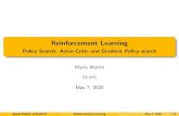 Reinforcement Learning - Policy Search: Actor-Critic and ... mmartin/URL/ آ  Mario Martin (CS-UPC) Reinforcement