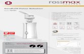 OBM-Epaper NH60 ver1546 - rossmax.com · OBM_Epaper_NH60_ver1546 Particle size created by our VAT bottle is around 2.43μm(MMAD) tested by Cascade Impactor . Compared to most bottles