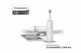 DiamondClean amondClean Smart art - Philips€¦ · Smart brush head recognition Premium Plaque Defense, Premium Gum Care, Premium White and Tongue Care+ brush heads are enabled with