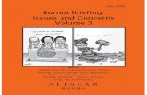 ALTSEAN-Burma and Concerns Vol 3.pdfIssues & Concerns Vol. 3 1 3 ASEAN’S PATIENCE WEARS THIN A New Burma Agenda Clinging to “Constructive Engagement” Is Junta’s …