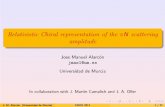 Universidad de Murciacrunch.ikp.physik.tu-darmstadt.de/erice/2011/sec/talks/...Universidad de Murcia In collaboration with J. Mart´ın Camalich and J. A. Oller J. M. Alarc´on (Universidad