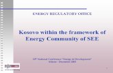 Kosovo within the framework of Energy Community of SEEero-ks.org/ERO Presentation/Kosovo_energy_sector_profile_18_12_05_e… · General Profile - Kosovo ... Technology - Manufacturer