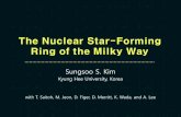 The Nuclear Star-Forming Ring of the Milky Way€¦ · The Nuclear Star-Forming Ring of the Milky Way Sungsoo S. Kim Kyung Hee University, Korea with T. Saitoh, M. Jeon, D. Figer,