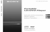 Portable CD/DVD Playerdownload.sony-europe.com/pub/manuals/swt/Z015/Z015160111.pdf · 2016-07-19 · 0,004% de chumbo. Assegurando-se de que estas pilhas são correctamente depositadas,