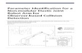 Parameter Identification for a Non-modular Elastic Joint Robot … · 2012-02-28 · Modell Residuum Calculation Residuum Evaluation Diagnosis Algorithm U§2ext 2c q fext Real Robot