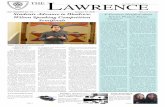 te L ANC · The Lawrence, the weekly newspaper of The Lawrenceville School, is published during the school year except for the periods of Thanksgiving, winter, and spring breaks,