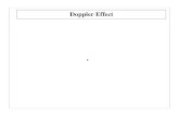 Doppler Effect - San Francisco State chris/astro300/lectures/lect16.pdf Doppler Effect Proper motion