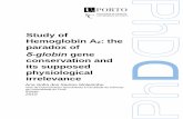Study of Hemoglobin A2: the - Repositório Aberto · early-expressed genes, located at the 5’ end of the cluster in the order ε-(HBE)-γ(HBG)-ψβ(HBBP1), and a pair of late expressed