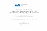 Bachelor Thesis - TU Wien · Bachelor Thesis Diﬀerent Strategies for the Adaptive FEM-BEM Coupling written at the Institute for Analysis and Scientiﬁc Computing of the Vienna