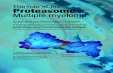 Proteasome Multiple myeloma - Amgen · Myeloma- or Monoclonal-proteins are immunoglobulins overproduced by myeloma cells.9 A serum spike of M-protein is seen in 80% of patients at