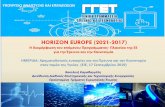HORIZON EUROPE (2021-2017)helios-eie.ekt.gr/EIE/bitstream/10442/16297/2/... · 2019-09-19 · R&I Missions R&I Missions Connecting to citizens: Missions will relate EU's research