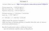 Lecture 3 - SMU Physicsryszard/5380fa16/lecture-3.pdf · The photon ( γ) is the carrier of the electromagnetic interaction incident electron ( E e, p) scattered electron ( E e, p’)