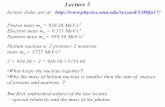 Lecture 3 - SMU Physicsryszard/5380fa18/lecture-3.pdf · The photon ( γ) is the carrier of the electromagnetic interaction incident electron ( E e, p) scattered electron ( E e, p’)