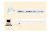 Visual perception basics Image aquisition Visual perception basics. Light perception by humans Humans