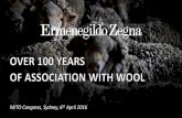 IWTO Congress, Sydney, 6th April 2016 · z zegna techmerino in the woolmark campaign with del piero 2014 – supporting wool techmerino z zegna . 17 conclusions campaign for wool