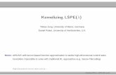 Tobias Jung, University of Mainz, Germany Daniel Polani ... · Kernelizing LSPE( ) — ADPRL 2007 – p.17/19. 8 > I , ' 0 & (4 2 # 1 / $ 7 N-? 6) + % E 3 0 5 10 15 20 25 30 35 40