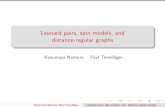 Leonard pairs, spin models, and distance-regular graphs terwilli/Htmlfiles/Talks/  · PDF file Kazumasa Nomura, Paul Terwilliger Leonard pairs, spin models, and distance-regular graphs.