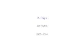 X-Rays · I Fundamentals of X-rays I Generation of X-rays I Detection of X-rays I Imaging and diagnostic methods. Invention ... X-ray source I 15 ˘150kV, recti ed AC I 50 ˘400mA