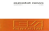 Eurostat news : QUARTERLY 3-1983aei.pitt.edu/79397/1/1983_-_Q_3.pdfEgide HENTGEN Letizia CATTANI Directorate B General economic statistics Adviser for Articles 64 and 65 of the Staff