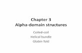 Chapter 3 Alpha-domain structures - KOCWcontents.kocw.net/KOCW/test/document/2013/skku/Leesangho/3.pdf · structures and are sometimes important for the formation of heterodimeric