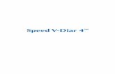 Speed V-Diar 4 TM - Virbac · PDF file - Unscrew the blue cap of the testing device. - Insert the tube of reagent in the testing device, with the lid of the ... - Never use reagent