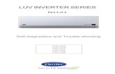 LUV INVERTER SERIES - Aircon Experts ... LUV INVERTER SERIES Self-diagnostics and Trouble-shooting 42/38LUV028H 42/38LUV035H 42/38LUV052H 42/38LUV065H 42/38LUV070H 42/38LUV080H Part