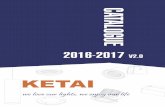 CATALOGUE 2016-2017 V2 - Ketai Industrial …CATALOGUE 2016-2017 V2.0 TRACK LIGHT CCT BEAM CRI HIGH >80 >90 3000K 4000K 15 24 45 B01 Matte White RAL 9016 Matte Grey RAL 9006 Matte