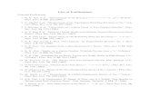 List of Publications - Physicsgan/publication.pdf · 2009-12-11 · List of Publications Principal Publications: 1. K. K. Gan et al., “Measurement of the Reaction e+e− → τ+τ−