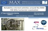 Reliability-oriented activities around the MAX 700 MHz ...ipnweb.in2p3.fr/MAX/images/stories/downloads/Bouly...cavities a Matlab SimulinkTM model have been established. 2 feedback