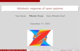 Yosi Avron Martin Fraas Gian Michele Graf …Yosi Avron, Martin Fraas, Gian Michele Graf Adiabatic response of open systems December 17, 2015 9 / 18 Lindbladians Loop currents are