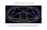 A New Perspective of Pi (π · PDF file A New Perspective of Pi (π)When the universal Pi symbol makes a cameo appearance amongst the geometry of a certain scalene triangle, it’s