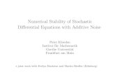 Numerical Stability of Stochastic Diﬀerential Equations ... gentz/pages/WS... · PDF file Stochastic diﬀerential equations with additive noise Consider a linear SDE with additive