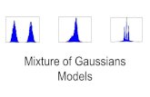 Mixture of Gaussians Models - Redwood Center for ... · Assign datapoints to clusters Each datapoint is assigned to the nearest cluster 3. Update the cluster means to the new empirical