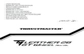 - USER MANUAL - MANUEL DE L’UTILISATEUR - …ts.thrustmaster.com/download/accessories/Manuals/TML28GTW/TM… · INFORMATIONS RELATIV ES A LA GARANTIE AUX CONSOMMATEURS Dans le monde