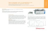 New Design 10 13 Ω Amplifiers for the Analysis of Noble Gases · On a 15–sample run the ratio 40Ar/36Ar, using the 1012 Ω amplifier for 36Ar, gave a value of 308.9 ± 0.90 (1