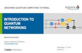 INTRODUCTION TO H QUANTUM H NETWORKING |0 · PDF file Alice Bob Eve plaintext Shared private key encrypt decrypt ciphertext Shared private key plaintext § NSA will discontinue the