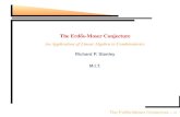 Richard P. Stanley M.I.T.rstan/transparencies/erdos.pdfThe Erdos-Moser Conjecture˝ An Application of Linear Algebra to Combinatorics Richard P. Stanley M.I.T. The Erdos-Moser Conjecture