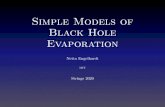 Simple Models of Black Hole Evaporation · Teaser Trailer: Free Energy from Replica Wormholes w/ Maloney, Fischetti. Modeling an Evaporating AdS BH Almheiri; Almheiri, NE, Marolf,