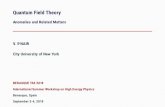 Quantum Field Theory - Centro de Ciencias de Benasque ... Refresher on Field Quantization: Electrodynamics