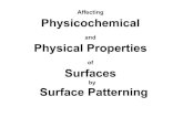 and Physical PropertiesLiquid morphologies on striped surfaces Theoretical description: R. Lipowsky, Structured surfaces and morphological wetting transitions, Interface Science 9,