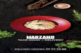 TAKE AWAY / DELIVERY - Marzano · μανιτάρια, Πιπέρι μαύρο Fillet Steak Mignon * €23.00 Two fillets of 100g each. Served with wild rice & seasonal vegetables