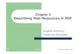Chapter 3 Describing Web Resources in RDF - uni-kassel.de · Chapter 3 A Semantic Web Primer 21 Data Types (2) z^^-notation indicates the type of a literal zIn practice, the most