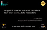 Magnetic fields of pre-main sequence low- and intermediate ... · PDF file Magnetic fields of pre-main sequence low- and intermediate-mass stars E. Alecian IPAG, Grenoble-Alpes University