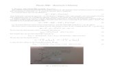 Physics 6820 { Homework 4 Solutions · PDF file Physics 6820 { Homework 4 Solutions 1. Practice with Christo el symbols. [24 points] This problem considers the geometry of a 2-sphere