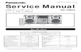 ORDER NO. MD0411547C1 A6 Service Manual · order no. md0411547c1 a6 service manual model unit sc-tm23 sa-tm23 stereo sb-tm23 front speaker sc-tm23 sb-tm23 sa-tm23 sb-tm23
