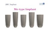 Me type Implant - Brain Base · Φ4.0mm series Φ4.3mm series Φ5.0mm series Me4008S Me4010S Me4012S Me4308S Me4310S Me4312S Me5008S Me5010S Me5012S Φ4.0mm Φ2.5 Endosteal depth
