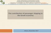 The contribution of passenger shipping to the Greek economyiobe.gr/docs/research/en/RES_05_F_02112017_PRE_EN.pdf · Unemployment in Greece has dropped, yet it is the highest in the